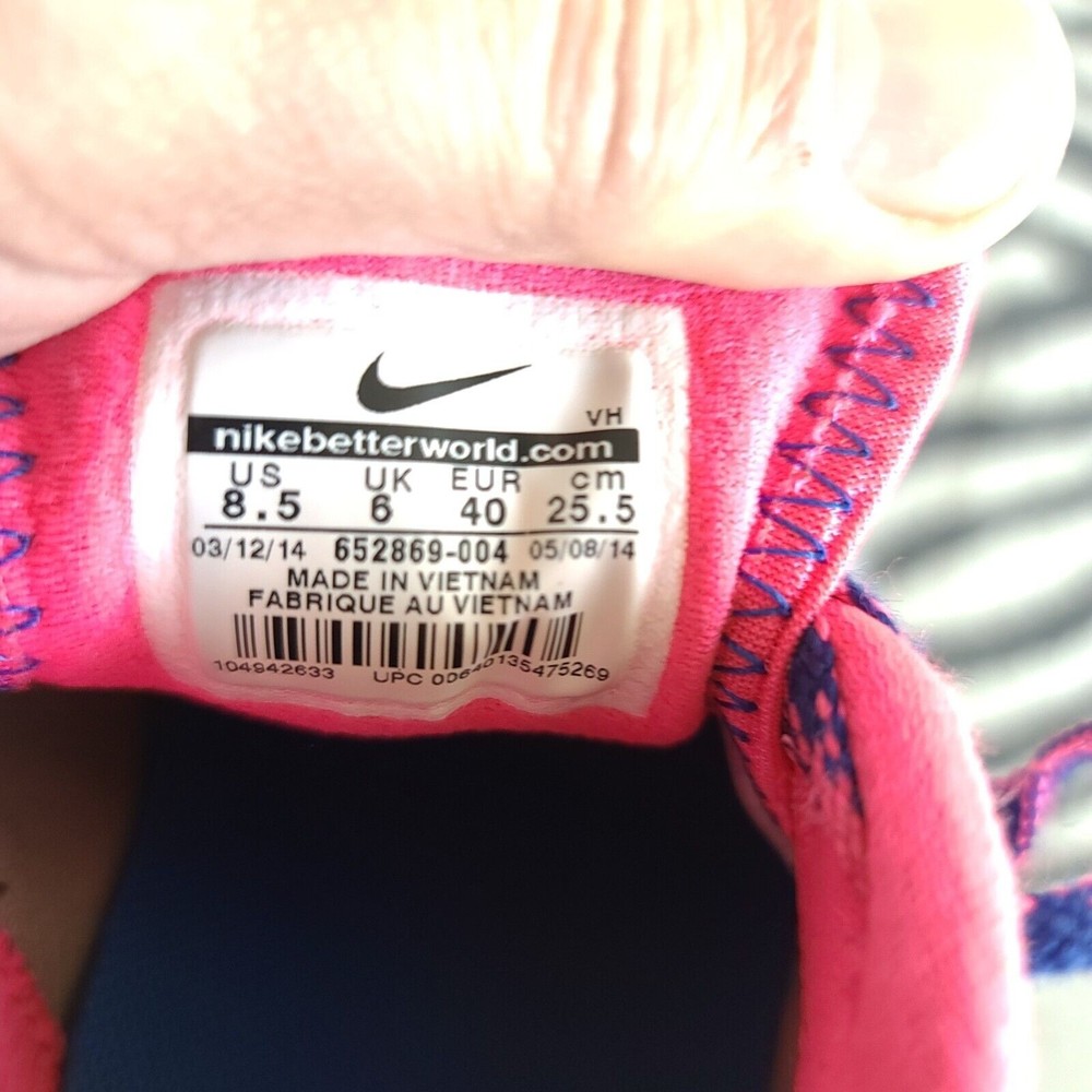 Nike Dual Fusion Womens Size 8.5 Gray Pink Trail Running Athletic Shoes Sneakers - Picture 9 of 10